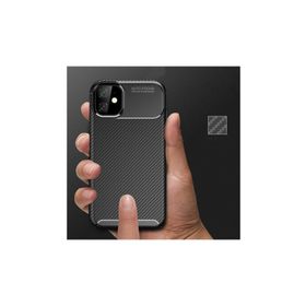 Gpack MHR2876643223 Apple Iphone 11 Negro Karbon Dizayn Silikon Cep Telefonu Kılıf