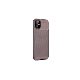 Gpack MHR2876643223 Apple Iphone 11 Negro Karbon Dizayn Silikon Cep Telefonu Kılıf
