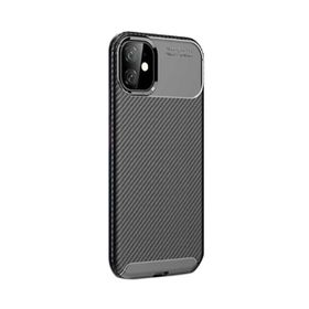Gpack MHR2876643223 Apple Iphone 11 Negro Karbon Dizayn Silikon Cep Telefonu Kılıf