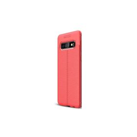 Gpack MHR2902503793 Samsung Galaxy S10 Plus Niss Deri Görünümlü Silikon Cep Telefonu Kılıf