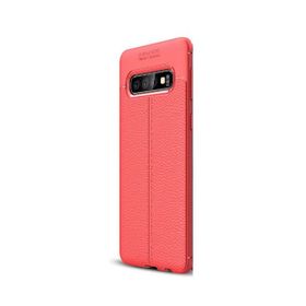 Gpack MHR2902503793 Samsung Galaxy S10 Plus Niss Deri Görünümlü Silikon Cep Telefonu Kılıf