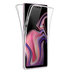 Gpack MHR3080632677 Samsung Galaxy Note 9 Ön Arka Şeffaf Koruma Silikon Cep Telefonu Kılıf