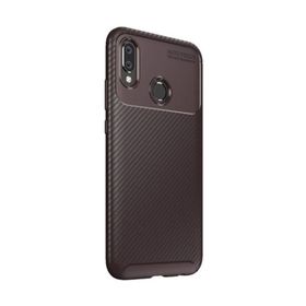 Gpack MHR3254887304 Huawei P Smart Plus Negro Karbon Dizayn Silikon Cep Telefonu Kılıf