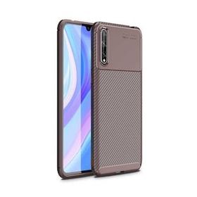Gpack MHR3254887304 Huawei P Smart Plus Negro Karbon Dizayn Silikon Cep Telefonu Kılıf