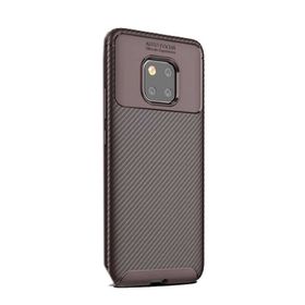 Gpack MHR3262406131 Huawei Mate 20 Pro Negro Karbon Dizayn Silikon Cep Telefonu Kılıf
