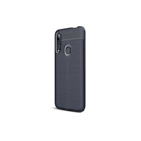 Gpack MHR5385587127 Huawei Y9 Prime 2019 Niss Deri Görünümlü Nano Glass Silikon Cep Telefonu Kılıf