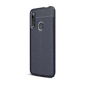 Gpack MHR5385587127 Huawei Y9 Prime 2019 Niss Deri Görünümlü Nano Glass Silikon Cep Telefonu Kılıf