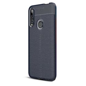 Gpack MHR5385587127 Huawei Y9 Prime 2019 Niss Deri Görünümlü Nano Glass Silikon Cep Telefonu Kılıf