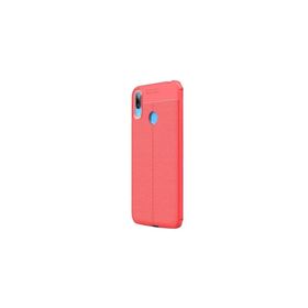 Gpack MHR6782016405 Huawei Y7 Prime 2019 Niss Deri Görünümlü Silikon Cep Telefonu Kılıf