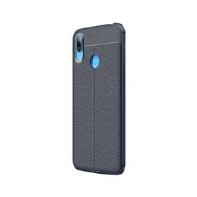 Gpack MHR6782016405 Huawei Y7 Prime 2019 Niss Deri Görünümlü Silikon Cep Telefonu Kılıf