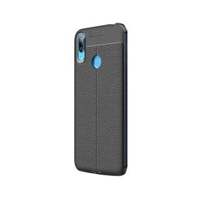 Gpack MHR6782016405 Huawei Y7 Prime 2019 Niss Deri Görünümlü Silikon Cep Telefonu Kılıf