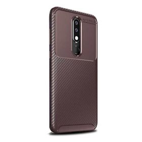 Gpack Nokia 5.1 Plus Negro Karbon Dizayn Silikon Kılıf