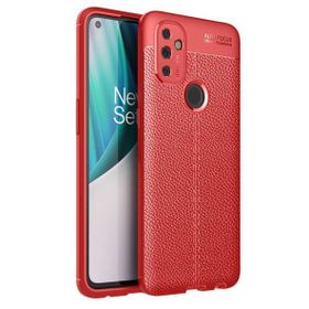 Gpack Oneplus Nord N100 Ravel Silikon Yüzüklü Mıknatıslı Bordo Kılıf