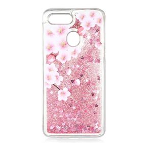 Gpack Oppo A12 Marshmelo Silikon Desenli Arka Kapak Pembe Kılıf