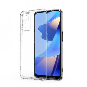 Gpack Oppo A16 Süper Kamera Korumalı Nano Glass Silikon Cep Telefonu Kılıfı