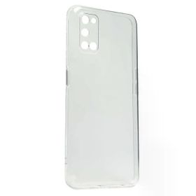 Gpack Oppo A92 Kamera Korumalı Şeffaf Silikon Kılıf