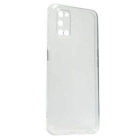 Gpack Oppo A92 Kamera Korumalı Şeffaf Silikon Kılıf