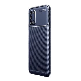 Gpack Oppo A92 Negro Karbon Dizayn Silikon Lacivert Kılıf
