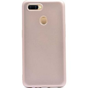 Gpack Oppo Ax7 Premier Esnek Arka Koruma Gold Silikon Kılıf