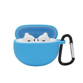 Gpack Oppo Enco Air Mat Kancalı Silikon A61 Mavi Kılıf