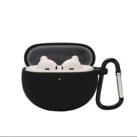 Gpack Oppo Enco Air Mat Kancalı Silikon A61 Siyah Kılıf