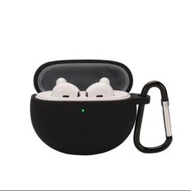Gpack Oppo Enco Air Mat Kancalı Silikon A61 Siyah Kılıf
