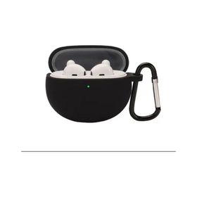 Gpack Oppo Enco Air Mat Kancalı Silikon A61 Siyah Kılıf