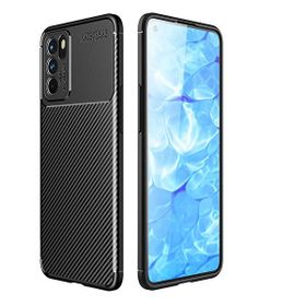 Gpack Oppo Reno 6 Negro Karbon Görünüm Dizayn Silikon Siyah Cep Telefonu Kılıfı