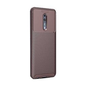 Gpack Oppo Reno Negro Karbon Dizayn Silikon Kılıf
