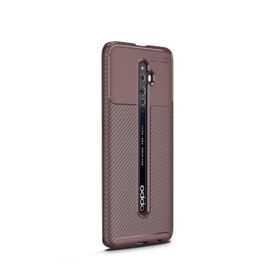 Gpack Oppo Reno Negro Karbon Dizayn Silikon Kılıf