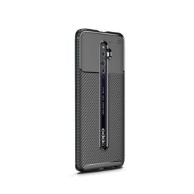 Gpack Oppo Reno Negro Karbon Dizayn Silikon Kılıf