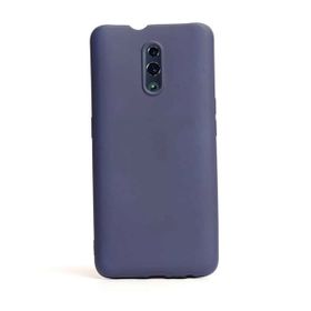 Gpack Oppo Reno Premier Esnek Arka Koruma Lacivert Silikon Kılıf