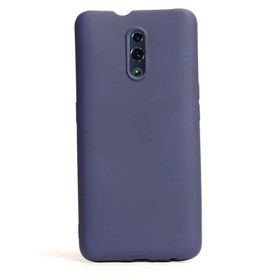 Gpack Oppo Reno Premier Esnek Arka Koruma Lacivert Silikon Kılıf