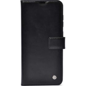 Gpack Realme C25 Kar Cüzdan Kartvizitli Standlı Kopçalı Siyah Kılıf