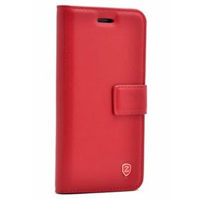Gpack Realme C25 Kar Delüx Cüzdan Kartvizitli Standlı Kopçalı Kırmızı Kılıf