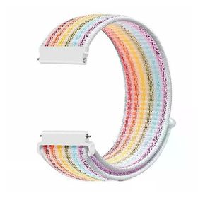 Gpack Realme Watch S Kumaş Cırtcırt Kordon Çok Renkli Kordon