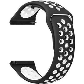 Gpack Realme Watch S Pro Gri Delikli Çift Renk Silikon Kordon