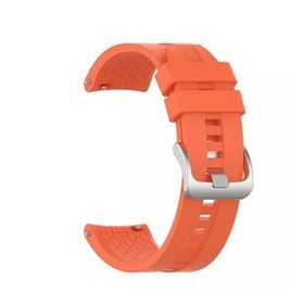 Gpack Realme Watch S Pro Silikon Kancalı KRD 23 Turuncu Kordon