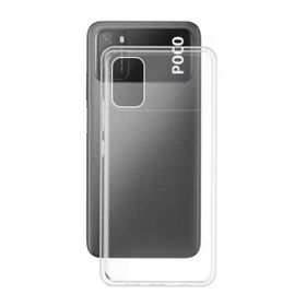 Gpack Renksiz Xiaomi Poco M3 Süper Şeffaf Silikon Koruma Full Ekran Koruyucu Cep Telefon Kılıfı