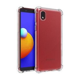 Gpack Samsung Galaxy A01 Core Antishock Ultra Koruma Sert Kapak Şeffaf Kılıf