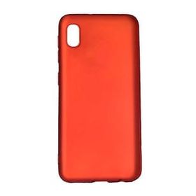 Gpack Samsung Galaxy A01 Core Premier Mat Soft Silikon Kırmızı Cep Telefonu Kılıfı