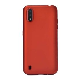 Gpack Samsung Galaxy A01 Premier Esnek Koruma Kırmızı Silikon Cep Telefonu Kılıf