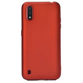 Gpack Samsung Galaxy A01 Premier Esnek Koruma Kırmızı Silikon Cep Telefonu Kılıf