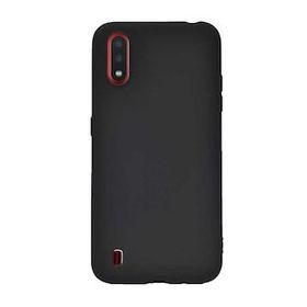 Gpack Samsung Galaxy A01 Premier Esnek Koruma Kırmızı Silikon Cep Telefonu Kılıf