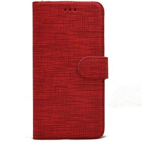 Gpack Samsung Galaxy A01 Standlı Kartvizitli Exclusive Spor Cüzdan Kırmızı Kılıf