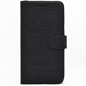 Gpack Samsung Galaxy A01 Standlı Kartvizitli Exclusive Spor Cüzdan Siyah Kılıf