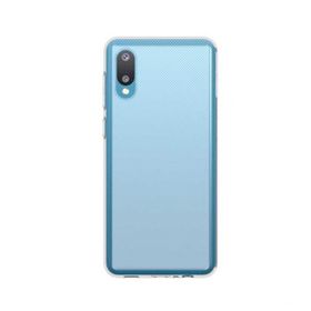 Gpack Samsung Galaxy A02 Süper Silikon Şeffaf Koruma Renksiz Kılıf