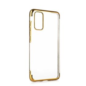 Gpack Samsung Galaxy A02S Colored Silikon Renkli Koruma Altın Kılıf