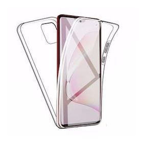Gpack Samsung Galaxy A02S Kaff Kamera Koruma Arkası Şeffaf Silikon Yeşil Cep Telefonu Kılıfı