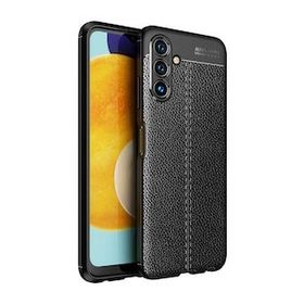 Gpack Samsung Galaxy A04S Niss Silikon Deri Görünümlü Kamera Korumalı Lacivert Kılıf